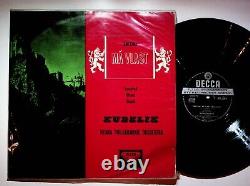 1959 Smetana Kubelik Ma Vlast Decca SXL2064 & 2065 ED1 WBG Vinyl 2-LP Record VG+