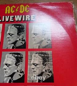 Ac DC Live Wire Mega Rare Double Lp Live In Germany 1979 & France 1981