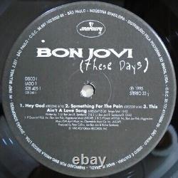Bon Jovi These Days Rare Brazil First Press 1995 Double Lp Mercury 528.248-1