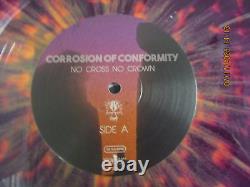CORROSION OF CONFORMITY No Cross No Crown Vinyl 2019 Purple Splatter SIGNED Used