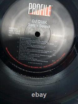 DJ Quik? - Safe + Sound VG DBL Vinyl Lp OG Shrink PA