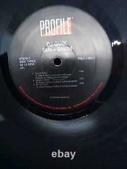 DJ Quik? - Safe + Sound VG DBL Vinyl Lp OG Shrink PA