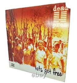 Dead Prez Lets Get Free VG+ DBL Promo Vinyl Lp PA OG 2000