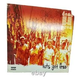 Dead Prez Lets Get Free VG+ DBL Promo Vinyl Lp PA OG 2000