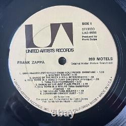 Frank Zappa 200 Motels Vinyl 1971 United Artist 1st Press 2LP G+ Gatefold