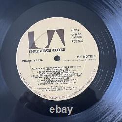 Frank Zappa 200 Motels Vinyl 1971 United Artist 1st Press 2LP G+ Gatefold