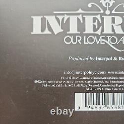 Interpol Our Love To Admire Vinyl Record 2LP 2007 1st Pressing