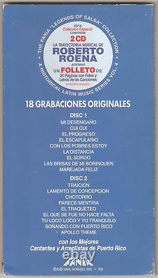 La Trayectoria Musical De Roberto Roena 2 CD Compilation Fania 705 1994 Nm-vg+
