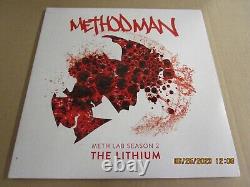 METHOD MAN Meth Lab Season 2 The Lithium 2XLP Red Vinyl Used! Hanz On Music 2018