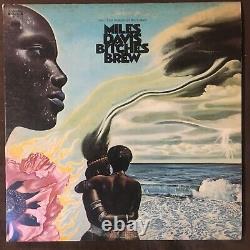 MILES DAVIS Bitches Brew 1969 1st Press Columbia 2-Eye 2-LP TOP GRADE COPY