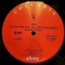 Nas Stillmatic Apocalypse Nas A Prelude To Stillmatic Uncut Vinyl Record LP Rare