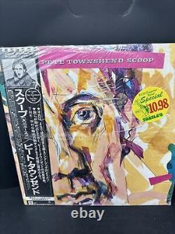 PETE TOWNSHEND The Who Japan 1983 P-56278 2-LP+Obi SCOOP SEALED