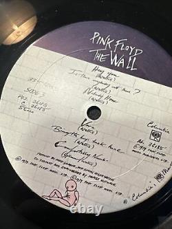 PINK FLOYD 2 LpTHE WALLOriginal 1ST Press 1979 36183 Great Sound Fidelity
