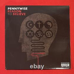 Pennywise Reason To Believe Black Vinyl 12 2LP MySpace Records 2008 NOFX