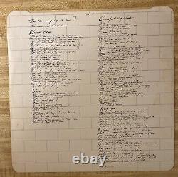 Pink Floyd The Wall 1979 UK 1st Press Vinyl Lp SHSP 4111 2U/3U/3U/3U