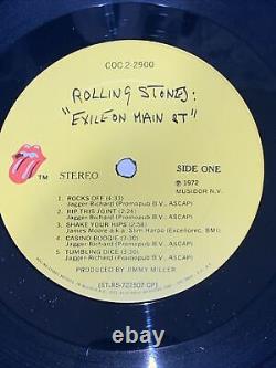 The Rolling Stones/Exile On Main Street. COC-2-2900, 1 St Edition, Vinyl 2xLpSVG+