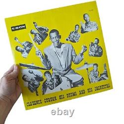 Vintage 1961 CLARENCE CURVAN Cook 928 Calipso LP Record Album Trinidad & Tabago